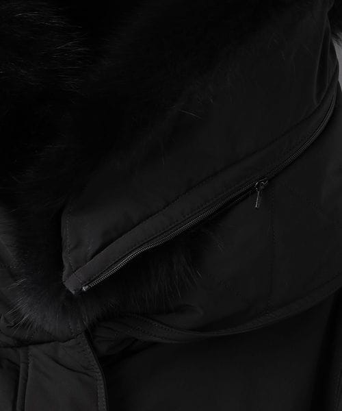 ウールリッチ ユナイテッドアローズ別注 コクーン ダウンコート 黒 M 1500023F1553_m1_a030.jpg