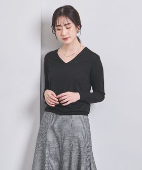 16G ウール Vネック ニット