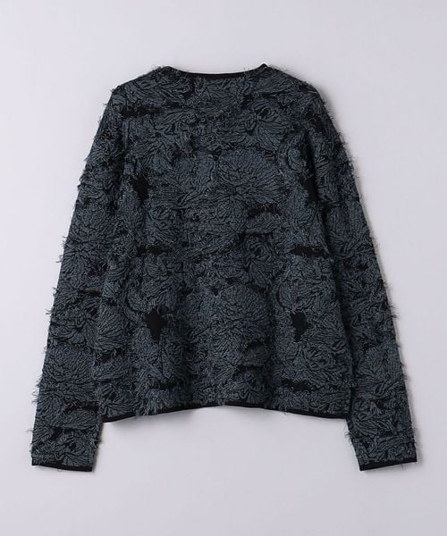 UNITED ARROWS - UNITED ARROWS ラメカットジャガードニット ラメ カット ジャカード ニット