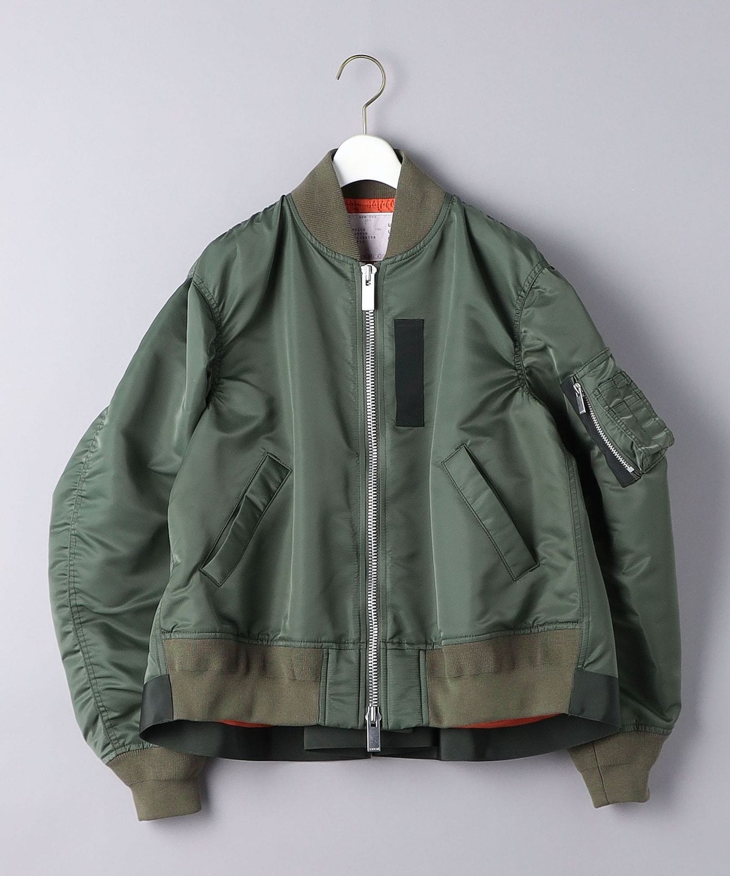 sacai＞MA―1 ブルゾン