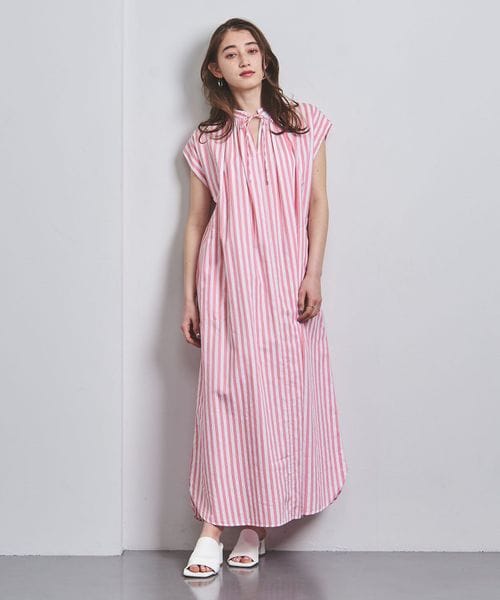 未使用タグ付【極美品】マーラカランコエ ノースリーブロングワンピース ストライプ NISHIMURAのスタッフボイス｜ユナイテッドアローズ公式通販 - UNITED