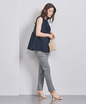 P ミニフリル ニットベスト