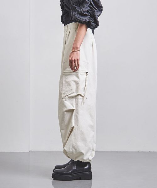 UNITED ARROWS フロントジップカーゴパンツ(S/36) フロントジップ カーゴ パンツ