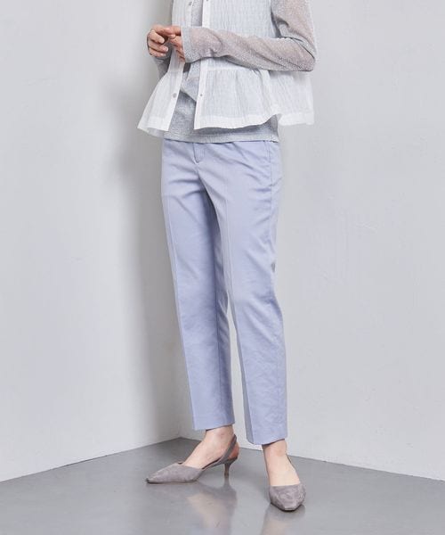 UNITED ARROWS/シャイニー スリム パンツ/スラックス