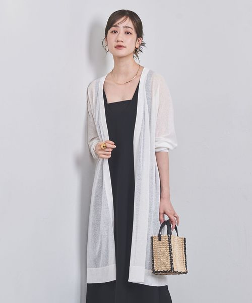 UNITED ARROWS リブ ロングカーディガン UNITED ARROWS UWSC リブ ロングカーディガン - メルカリ