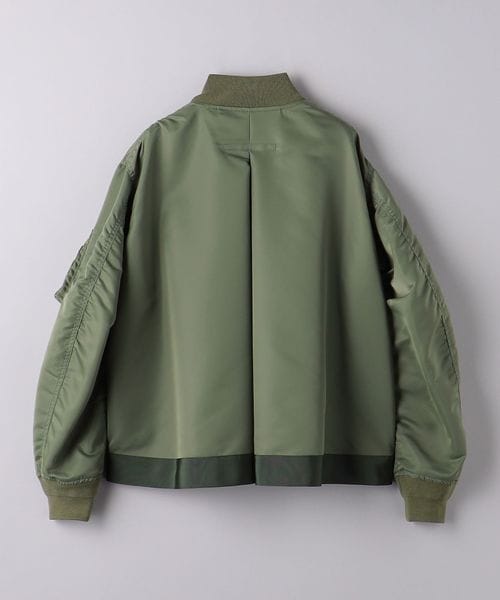 ビューティーアンドユース　ブルゾン　ウォッシャブル　ma-1 アイボリー MA-1｜ユナイテッドアローズ公式通販 - UNITED ARROWS ONLINE