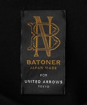 BATONER UNITED ARROWS バトナー　トップス　カットソー　長袖 BATONER＞ミリタリーリブカットソー