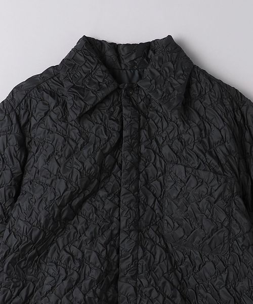 TOGA PULLA キルト ショートスリーブ シャツ TOGA PULLA＞キルト ショートスリーブ シャツ