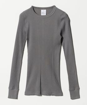 HYKE/＜HYKE＞リブ ロングスリーブ カットソー/Tシャツ / カットソー