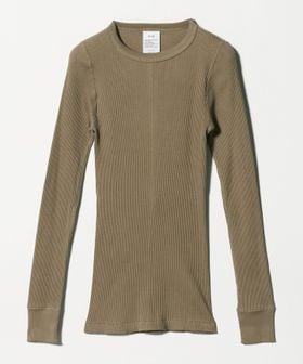 HYKE/＜HYKE＞リブ ロングスリーブ カットソー/Tシャツ / カットソー