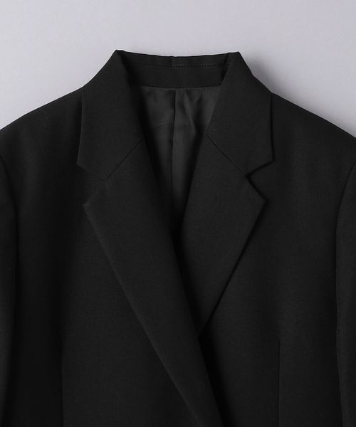 Totême ダブルブレストウールジャケット ブラック Totême ダブルブレストウールジャケット ブラック