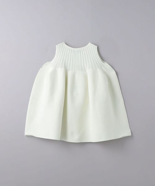 CFCL＞POTTERY ノースリーブ フレア ニット