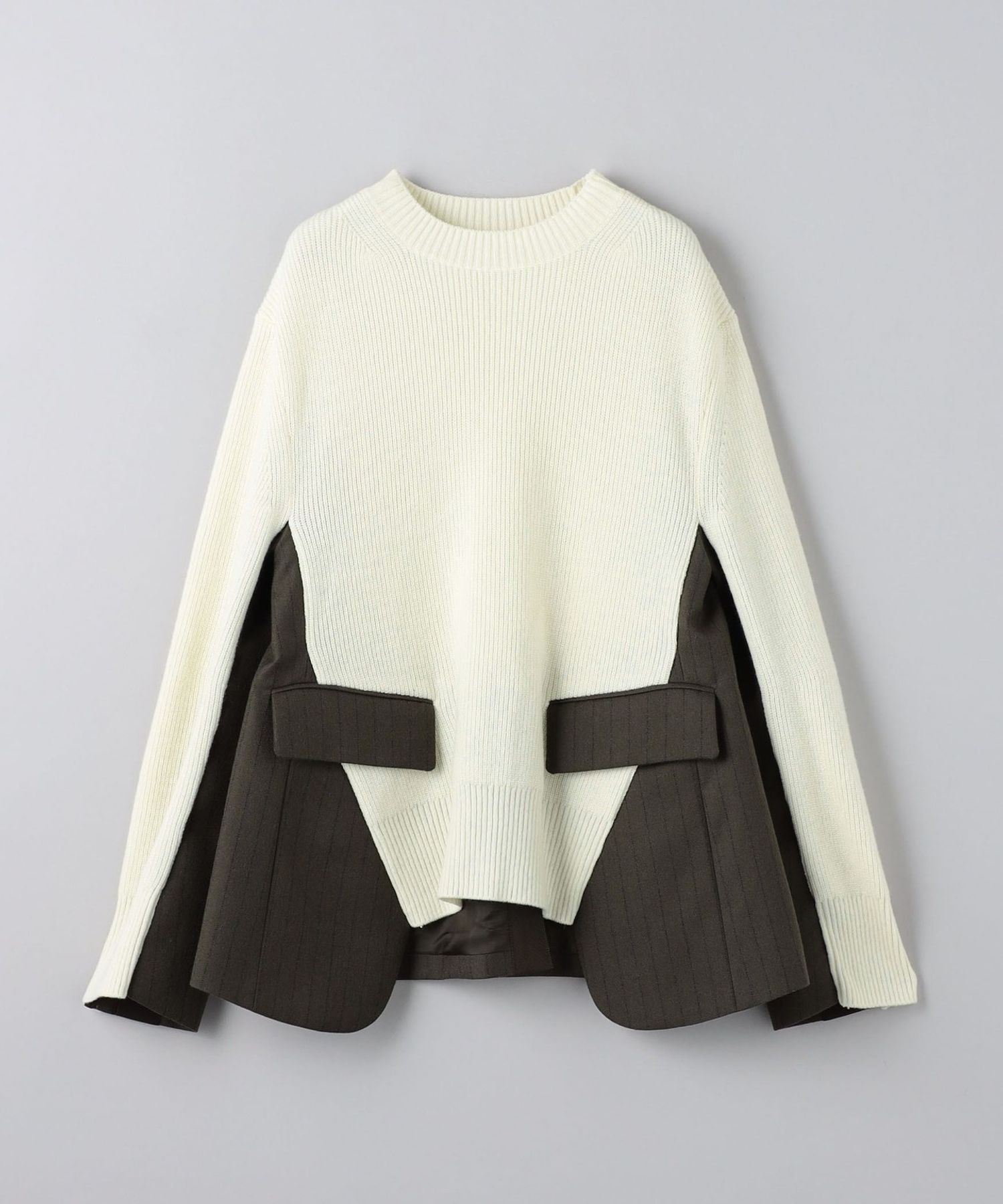 ✨人気✨　sacai　アーカイブプリントミックスニットプルオーバー　サイズ1 org.jpg