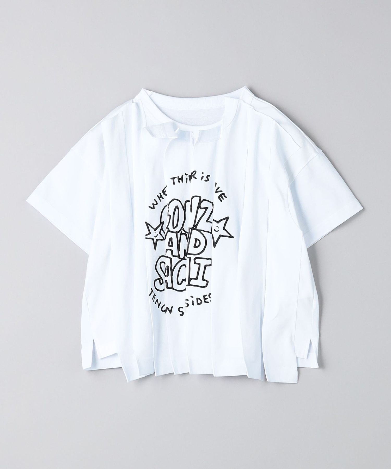 sacai サカイ GONZマークゴンザレス コラボ Tシャツ ブラック黒
