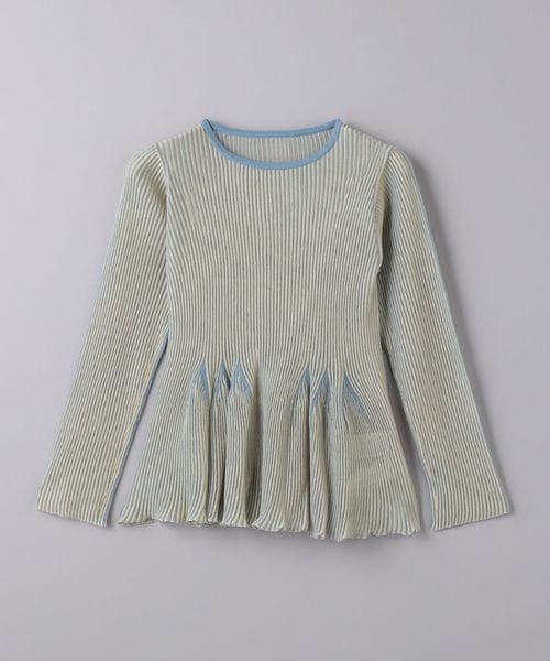 CFCL＞HYPHA LUCENT ロングスリーブ プルオーバー ニット