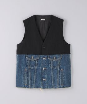 INSCRIRE/＜INSCRIRE＞デニム コンビ ベスト/ベスト