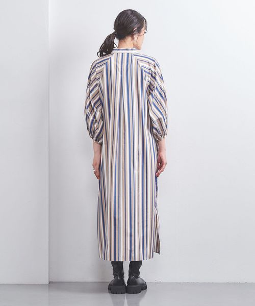 別注】＜TICCA＞ストライプ シャツワンピース
