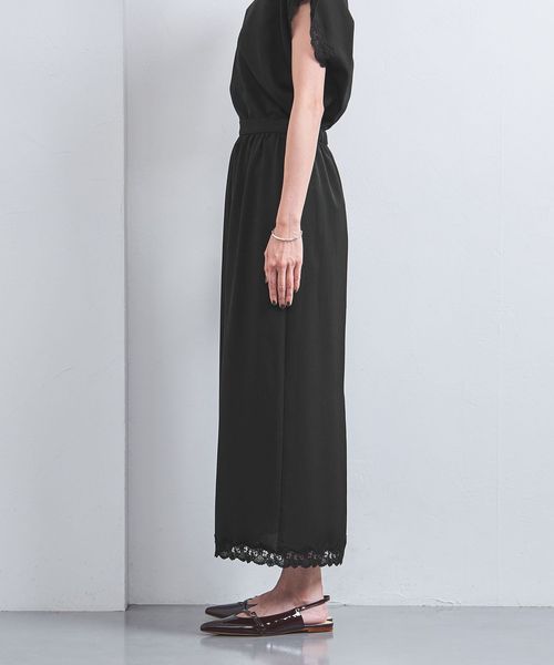 【美品】UNITED ARROWS レースタイトスカート 34 ≪XS-LLsize≫ 幾何柄レースタイトスカート【イージーケア/洗濯