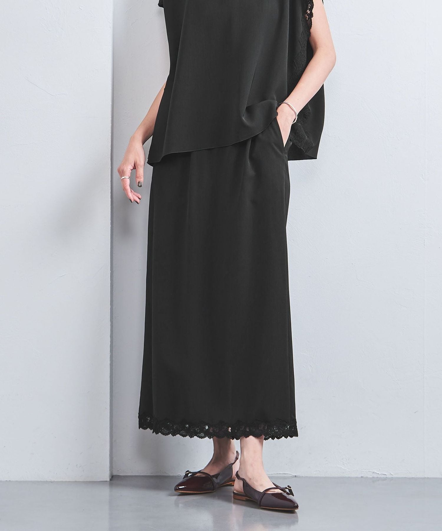UNITED ARROWS レースタイトスカート 38 オフホワイト 1500024F0764_x1_a017.jpg