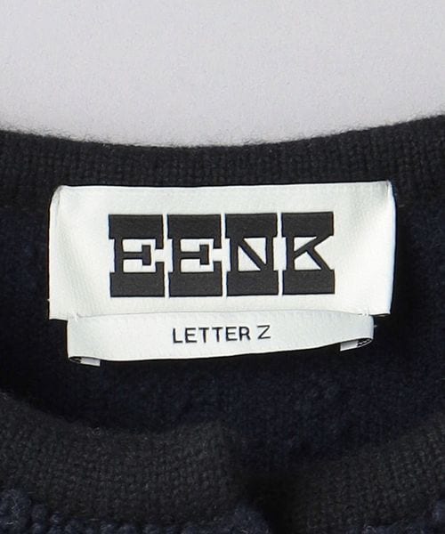 EENK＞クルーネック カーディガン