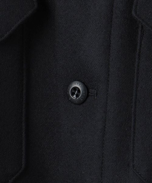 HYKE＞ウール シャツジャケット