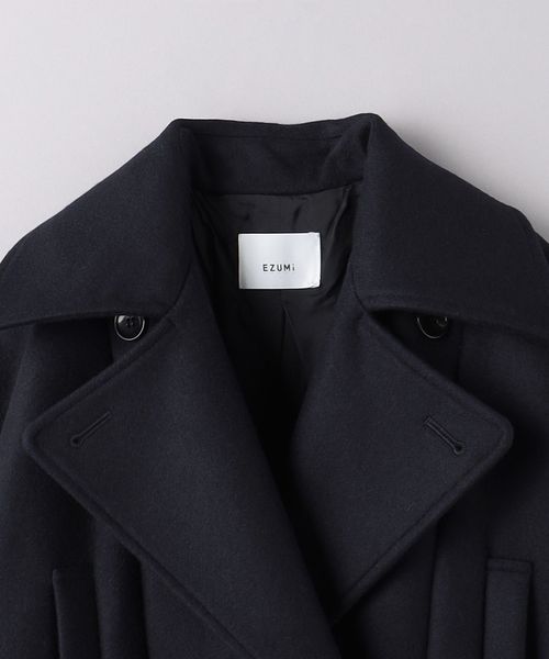 【★maa★】【UNITED ARROWS】ペプラムハーフコート♡ EZUMi＞ペプラム コート