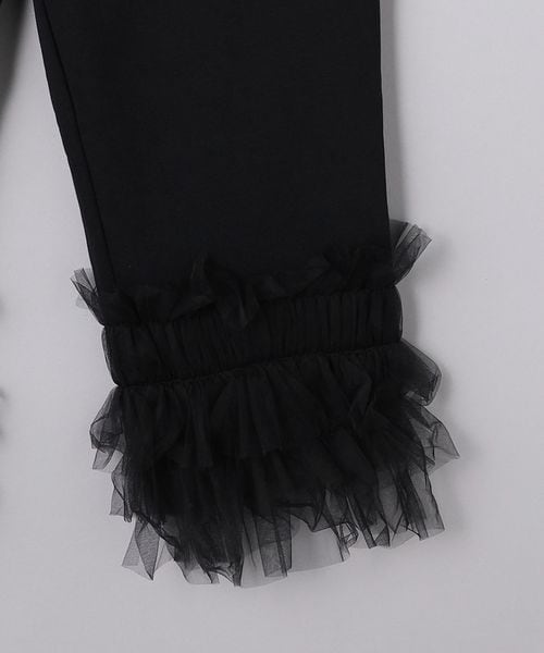 VIVIANO＞チュール スウェットパンツ