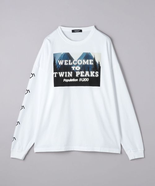 UNDERCOVER＞TWIN PEAKS ロゴ ロングスリーブ Tシャツ