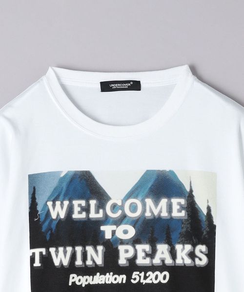 UNDERCOVER＞TWIN PEAKS ロゴ ロングスリーブ Tシャツ