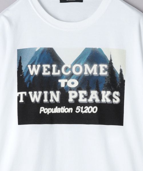 UNDERCOVER＞TWIN PEAKS ロゴ ロングスリーブ Tシャツ