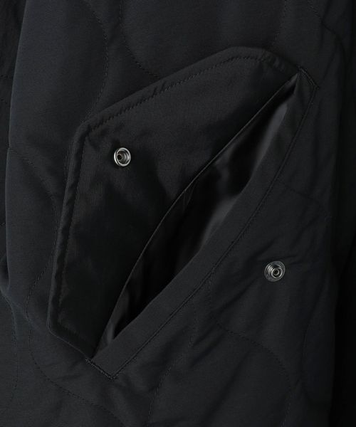 【最終値下げ】RHC別注VACHEMENT キルティングモッズコート　BLACK 1500024F1583_l1_a001.jpg