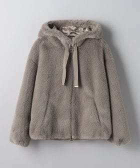 HERNO/＜HERNO＞フェイクファー フード ブルゾン/その他コート / ブルゾン