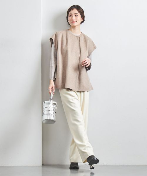 UNITED ARROWS 2wayフード　ベスト　ジレ 2WAY フード ベスト