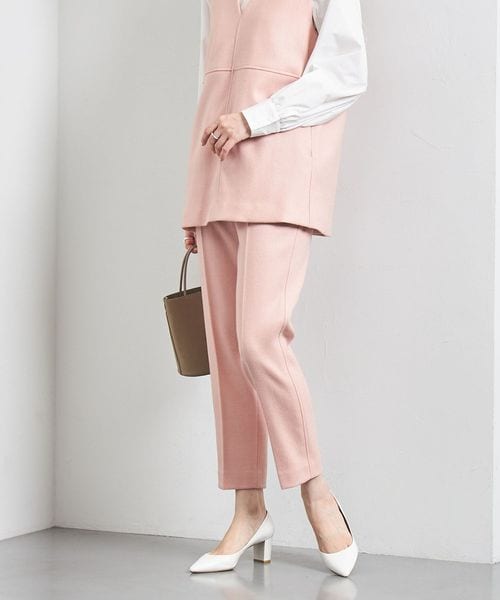 UNITED ARROWS/3COL メランジ ツイード スリムパンツ/その他パンツ