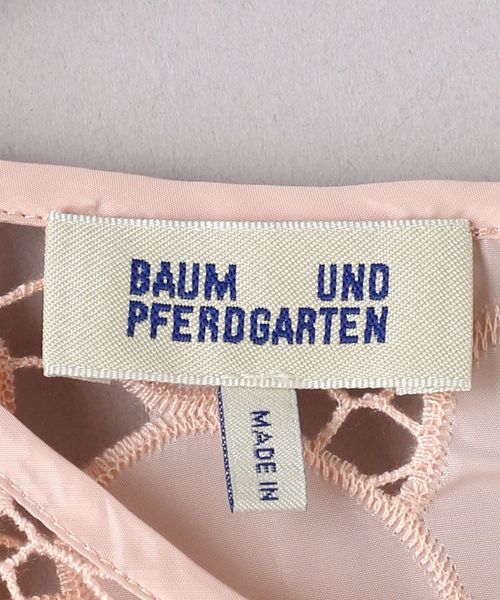 BAUM UND PFERDGARTEN＞MAG フラワー レース ブラウス