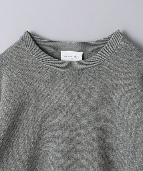 【美品】ユナイテッドアローズ　ラメ クルーネック スウェット ニット ラメ クルーネック スウェット ニット