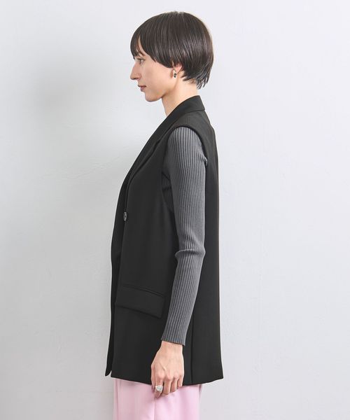 テーラード ダブルブレスト ベスト