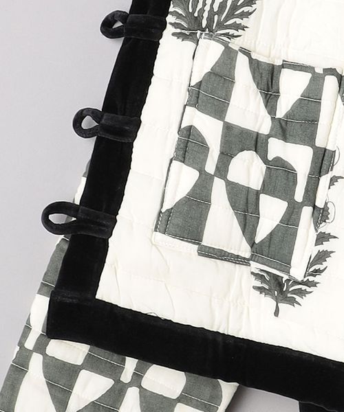 SZ Blockprints＞HEART/POPPY リバーシブル ジャケット