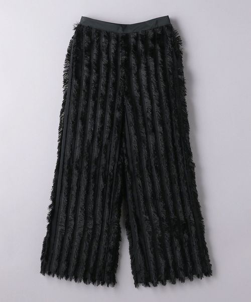 今季新品 定価29920円 ユナイテッドアローズ カットジャガード ワイドパンツ カットジャガード ワイドパンツ（その他パンツ）｜UNITED ARROWS