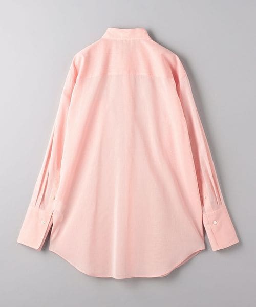 AURALEEオーラリーオーガンジーシャツピンク AURALEE HARD TWIST FINX ORGANDY SHIRT / CAMISOLE – Chum!