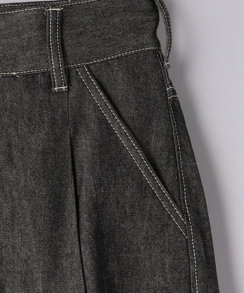 THE RERACS＞ワイド デニムパンツ