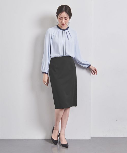 UNITEDARROWS CANONICO タイトスカート ネイビー&ジャケット UNITED ARROWS｜ユナイテッドアローズのスカート（タイト）通販