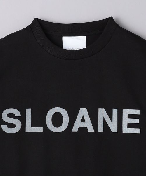 SLOANE ブラック クロップドTシャツ セール】【SLOANE/スローン】別注 クロップドTシャツ（Tシャツ
