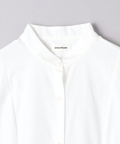 極美品Chika Kisada 24ss ボリュームスリーブシャツタック