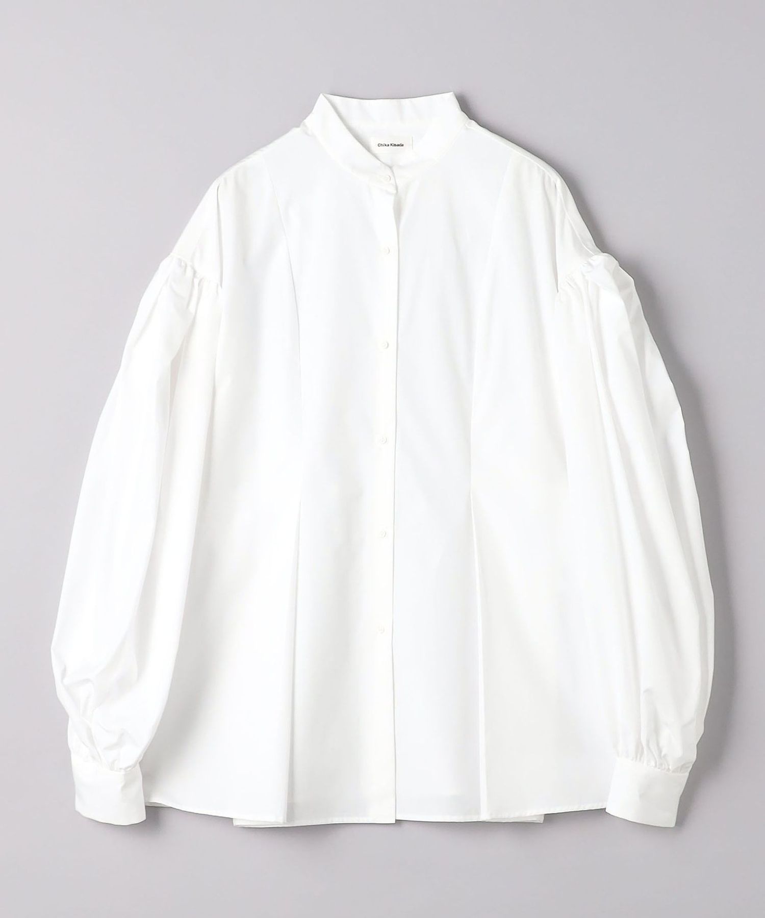 極美品Chika Kisada 24ss ボリュームスリーブシャツタック