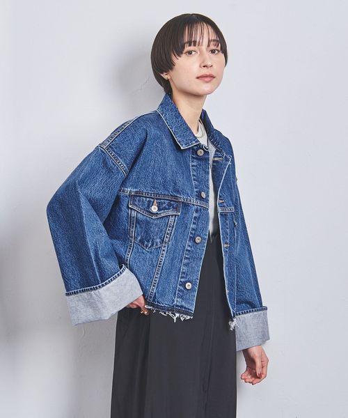 sacra デニムジャケット 新品未使用品 SACRA＞ボリュームスリーブ デニムジャケット