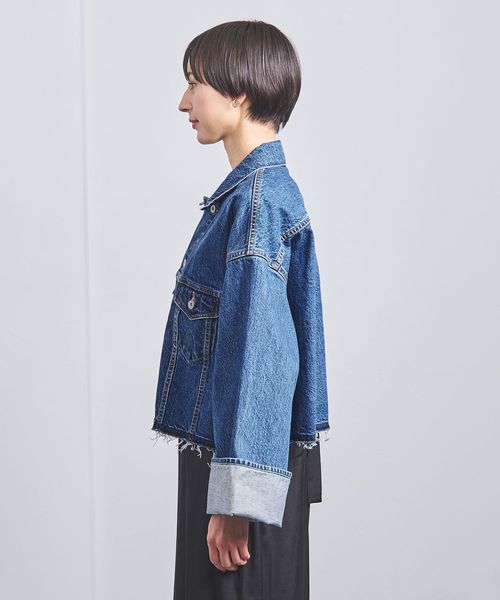 SACRA＞ボリュームスリーブ デニムジャケット