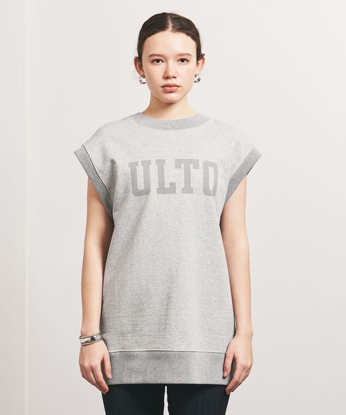 【新品】UNITED ARROWS ノースリーブ スウェット　ベスト セール】 コットン シアー ノースリーブベスト （ベスト