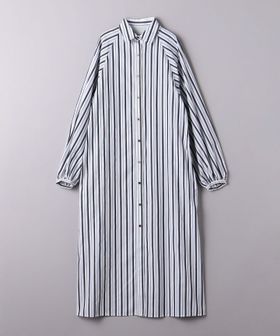 別注】＜TICCA＞ストライプ シャツワンピース