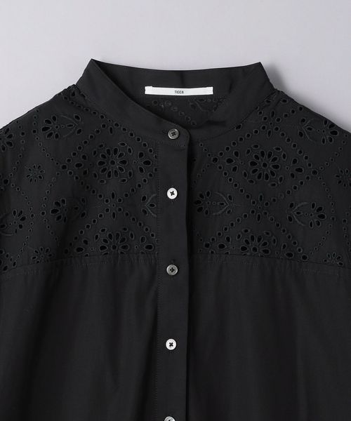 TICCA UNITED ARROWS別注 カットワーク ワンピース 23SS TICCA UNITED ARROWS別注 カットワーク ワンピース 23SS